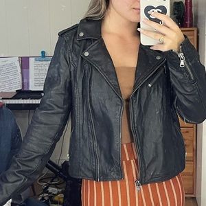 Levi leather jacket authentic